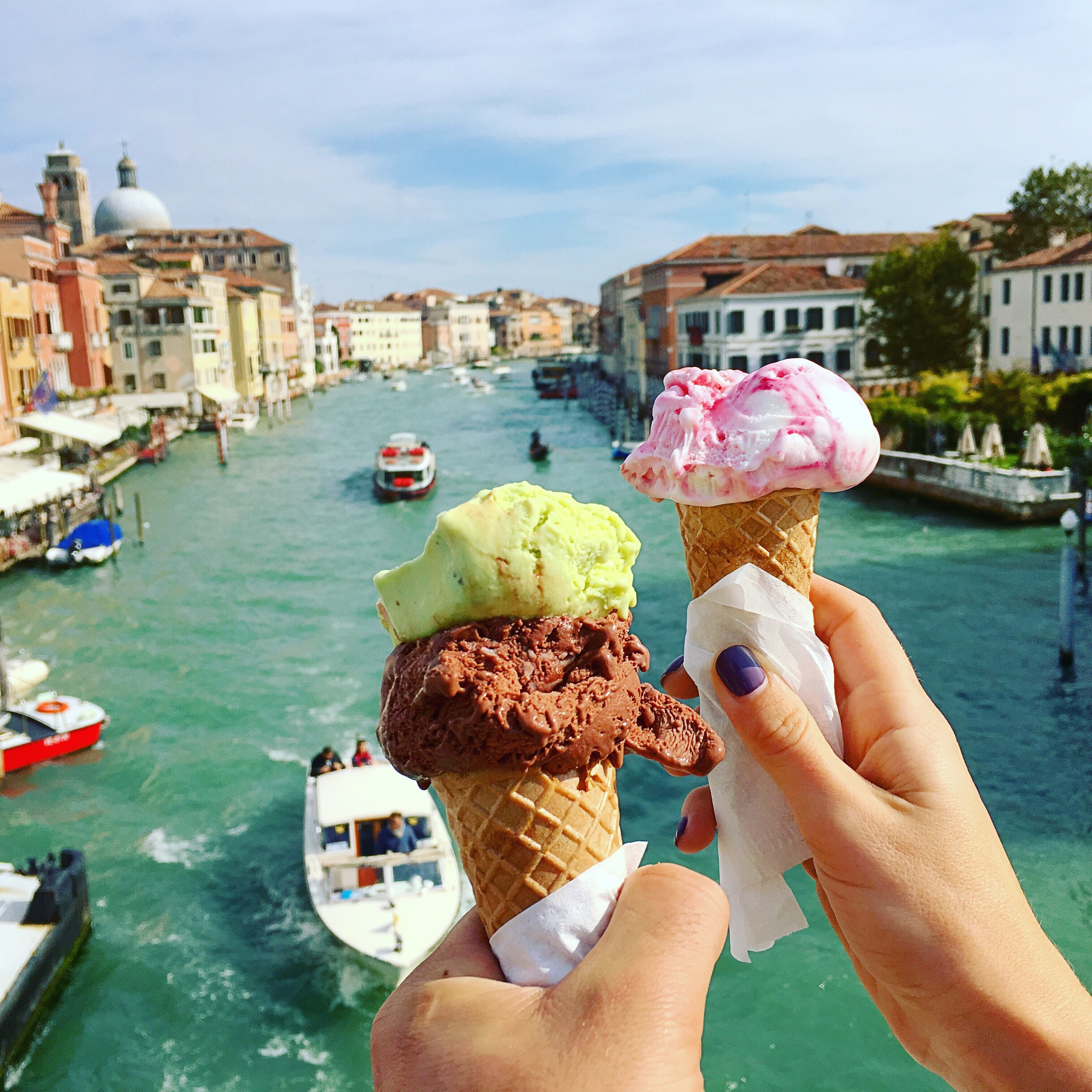 Gelato in Italy 