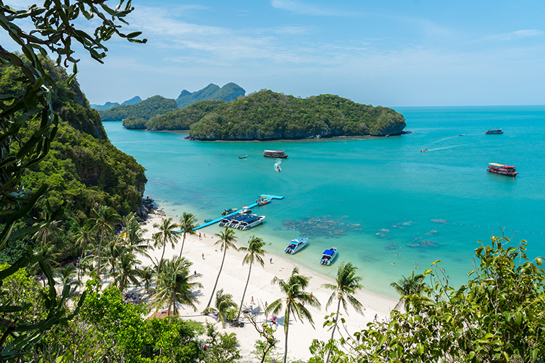 Beach in Koh Samui 