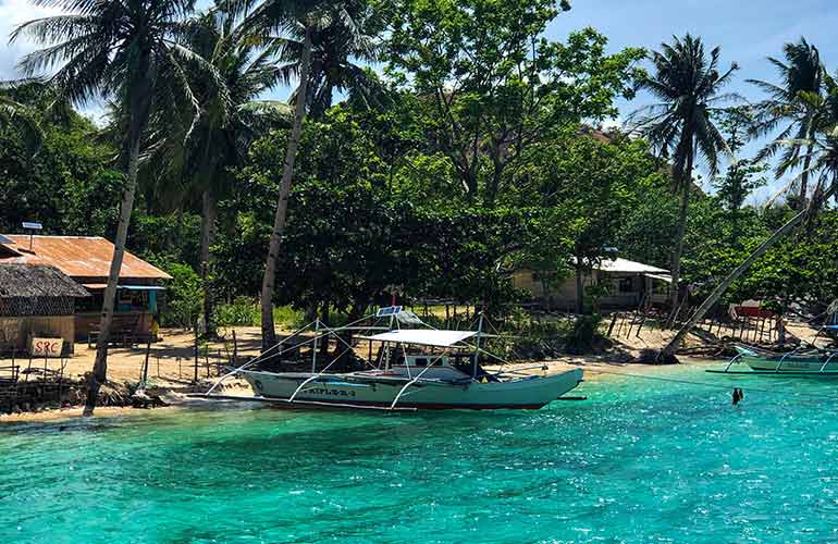 Boat in the Philippines