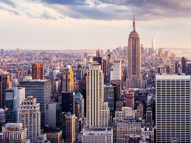 Image of American skyline cityscape