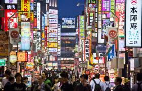 Kabukicho at night